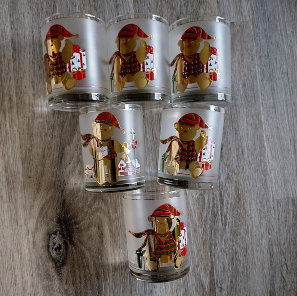 Culver glasses , set of 6 . - Picture 5 of 7